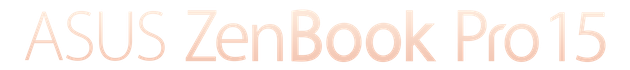 ZenBook Pro 15 UX580 - logo